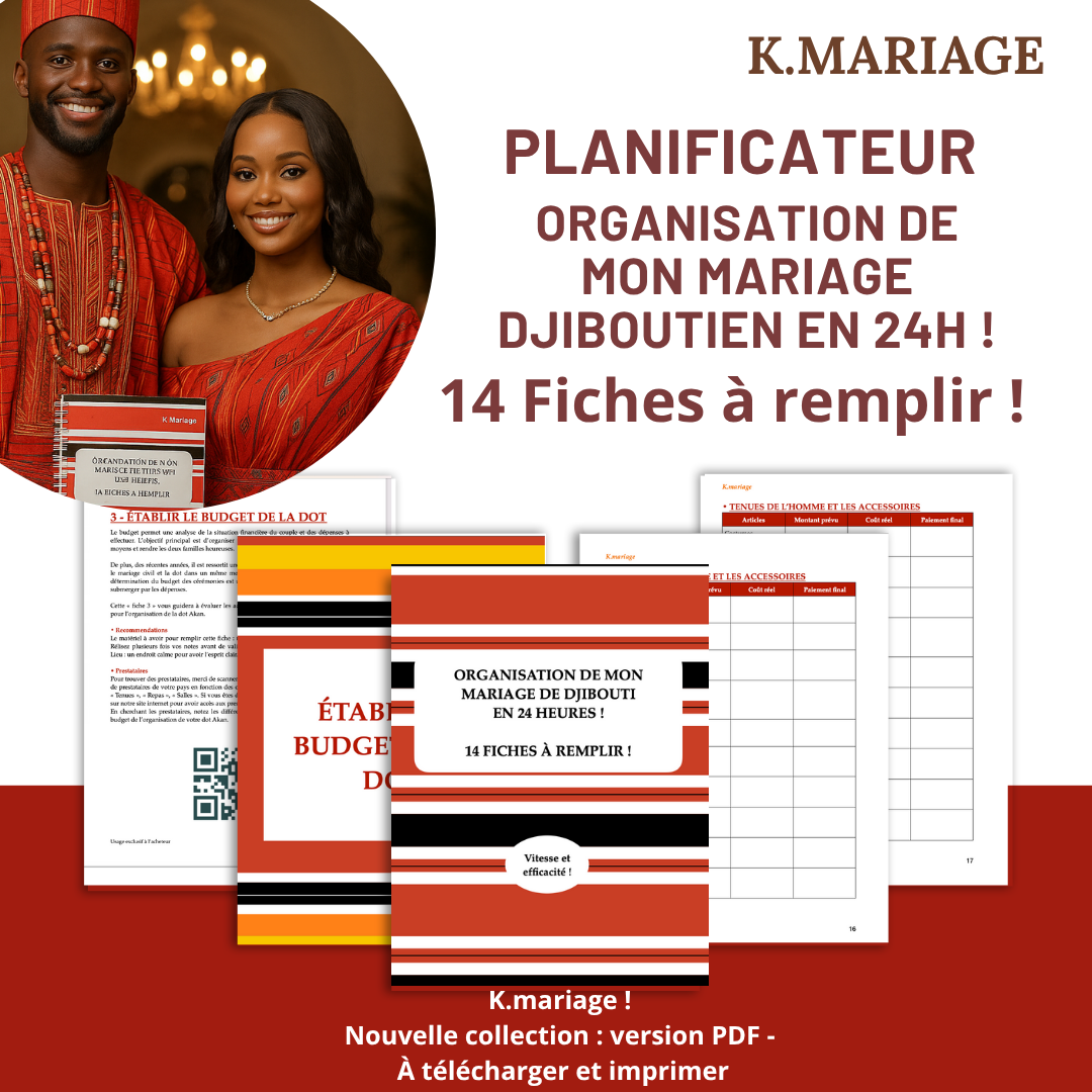 Djibouti / Organisation de mon mariage Djiboutien en 24 heures !