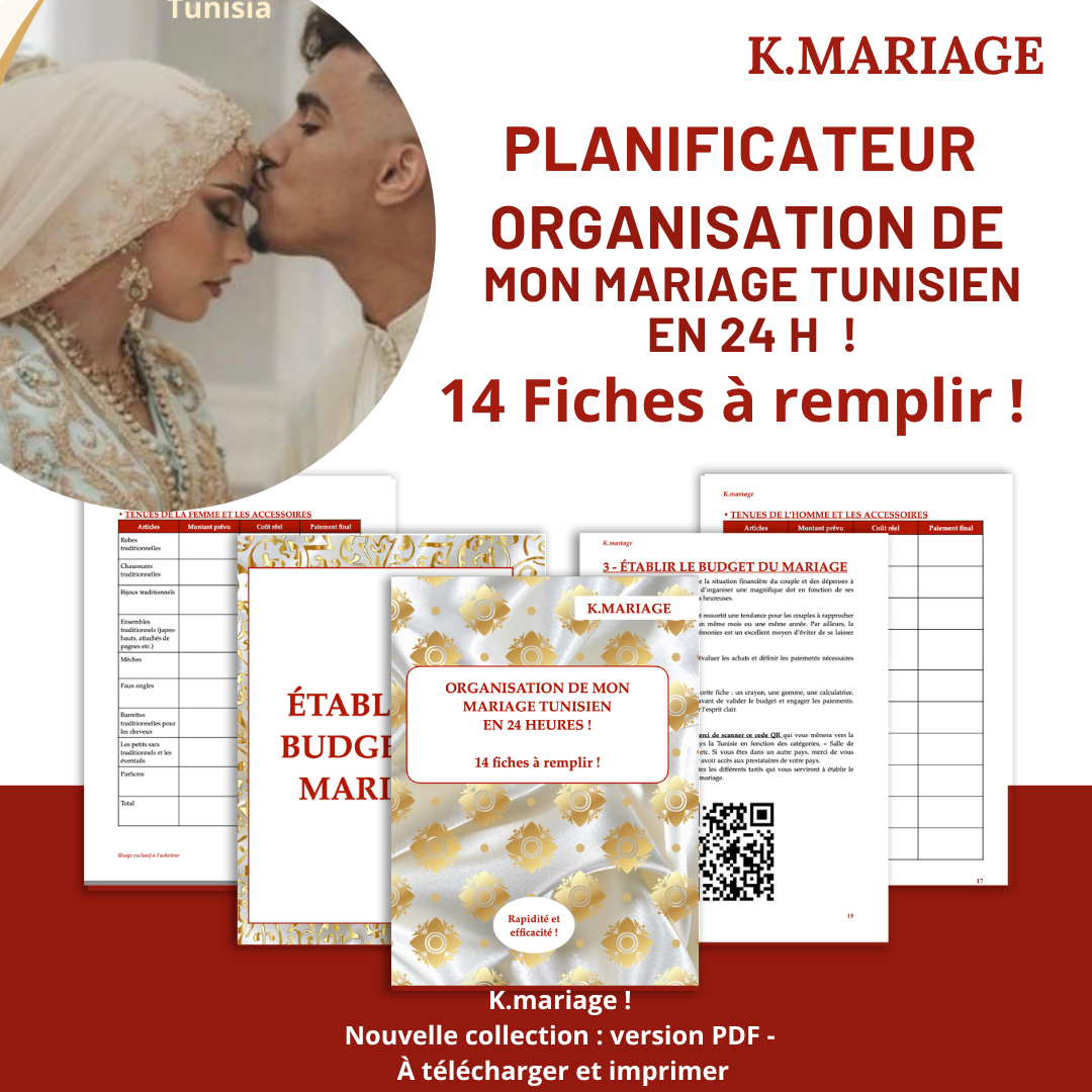 Tunisie/ Organisation de mon mariage Tunisien en 24 heures !