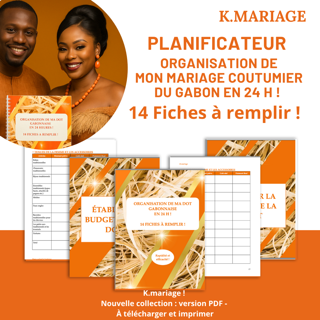 Gabon/Organisation de ma dot Gabonaise en 24 heures !