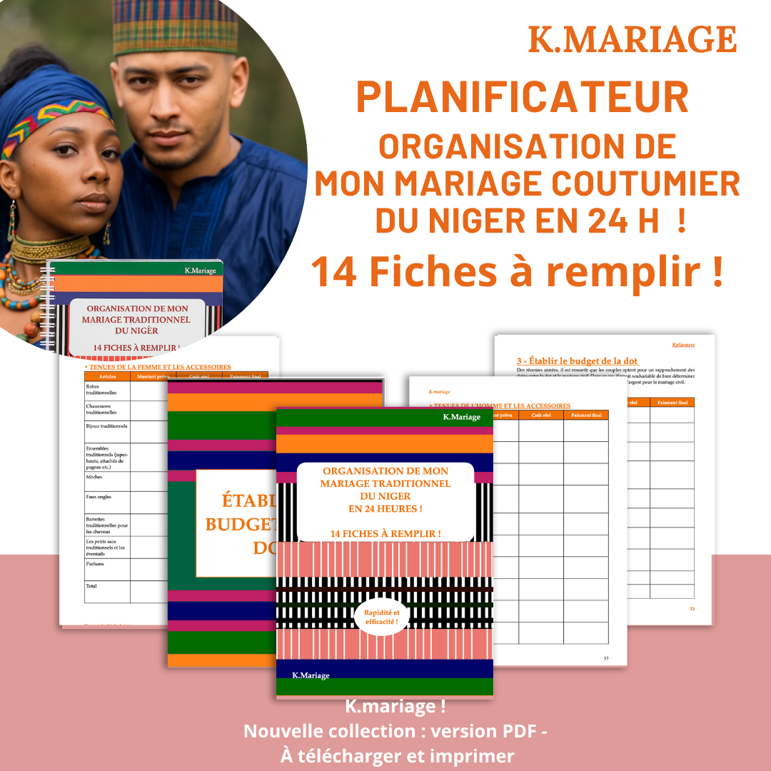 Niger/ Organisation de ma dot du Niger en 24 heures !
