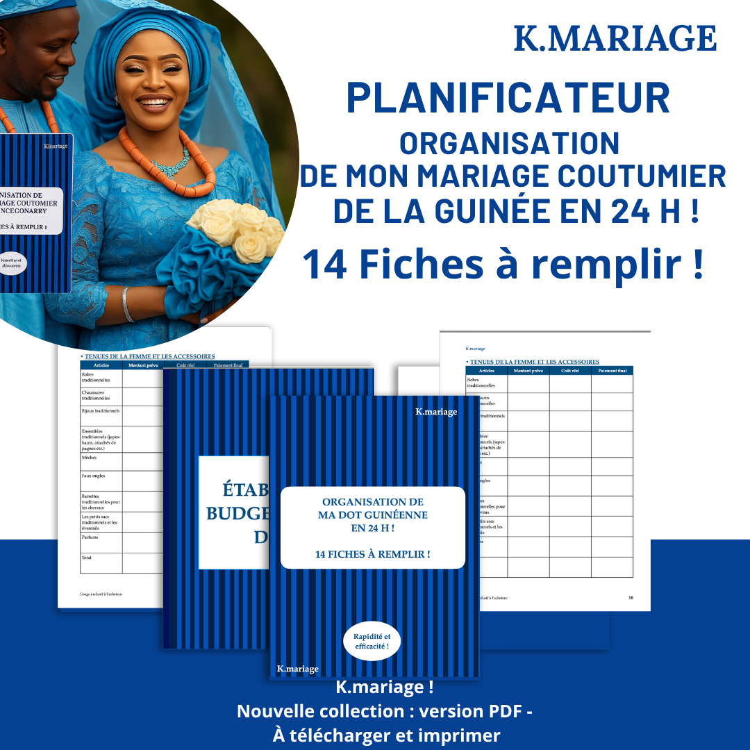Guinée Conakry/ Organisation de mon mariage Guinéen en 24 heures !