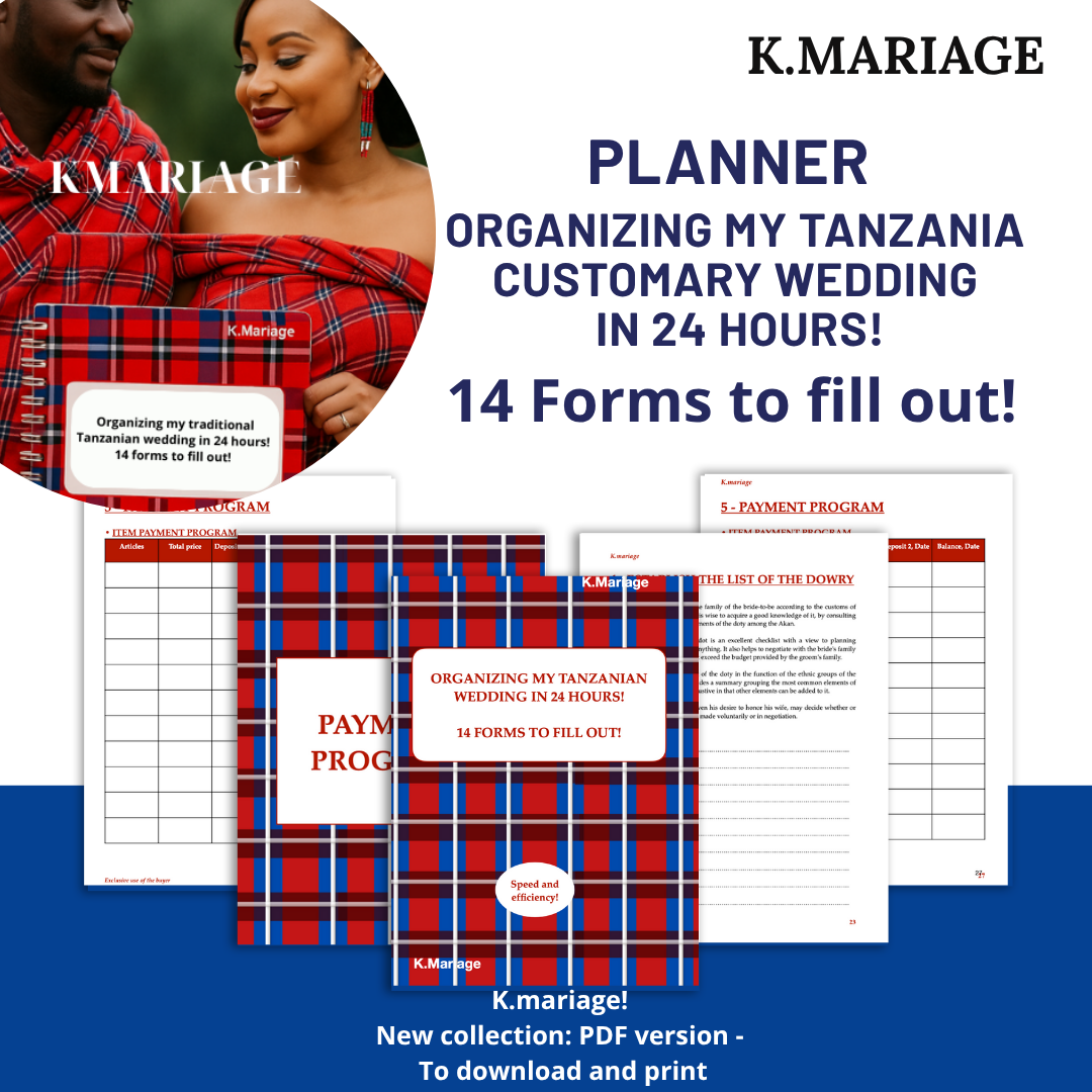 Tanzanie / Organisation de mon mariage coutumier Tanzanien en 24 heures !