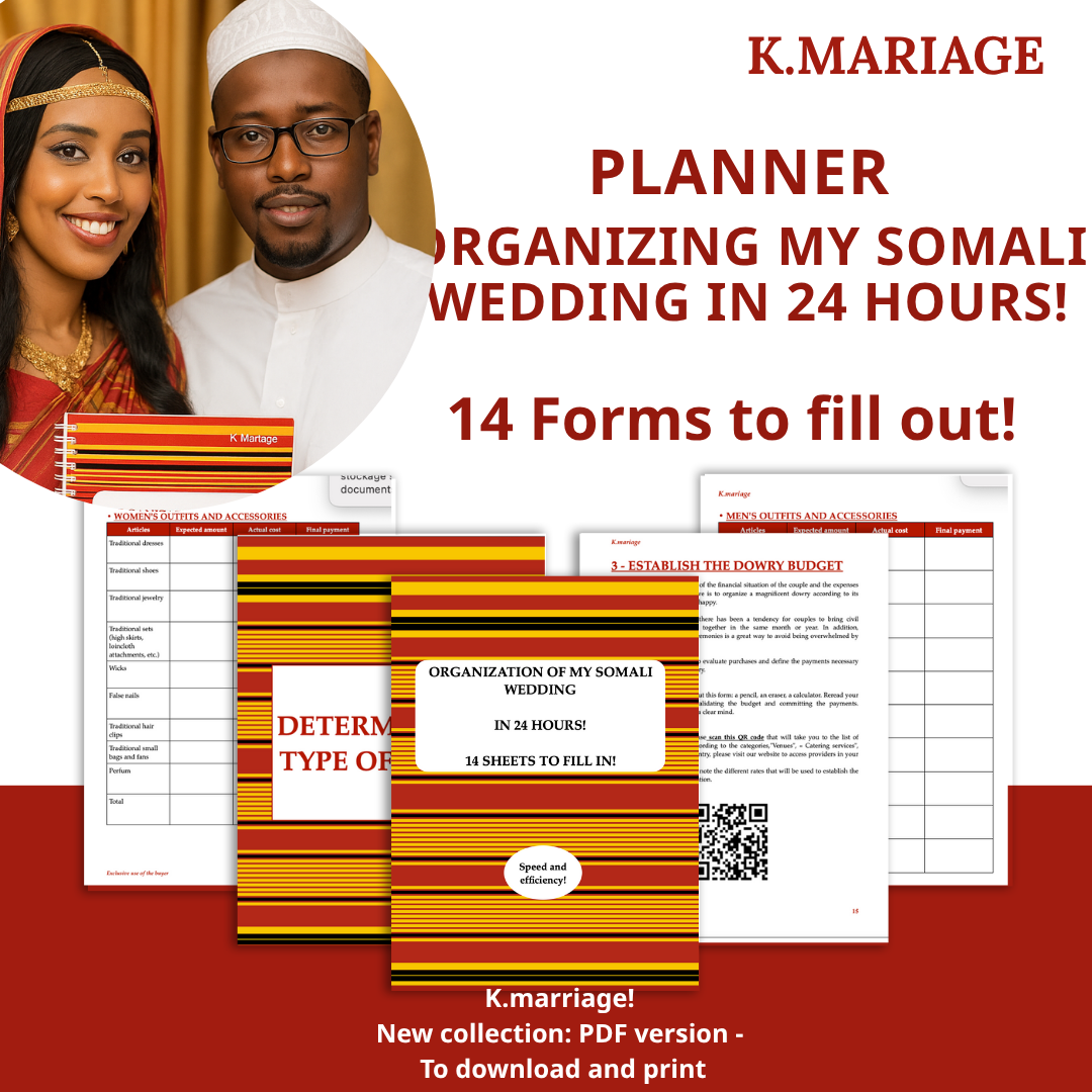 Somali/ Organisation de mon mariage Somalien en 24 heures !