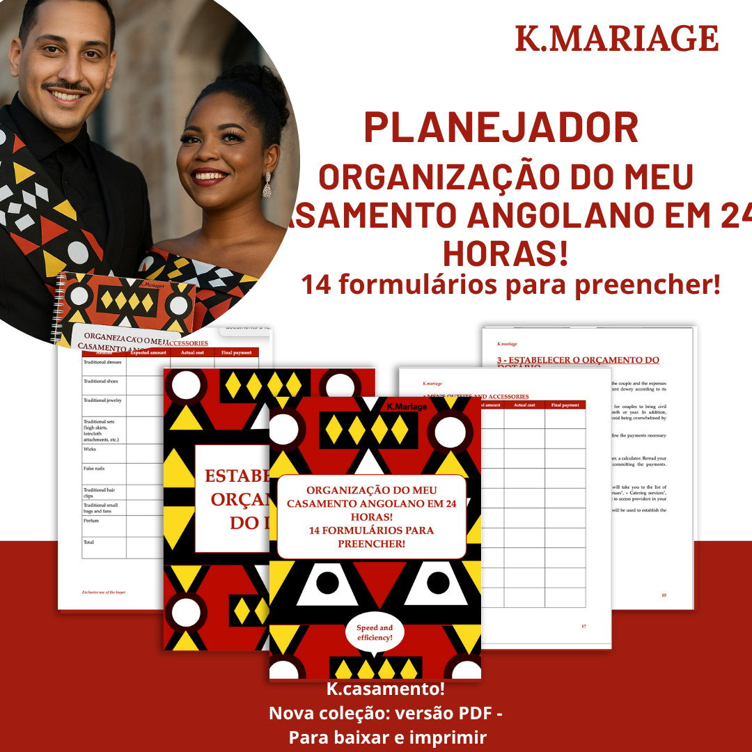 Angola/ Organisation de mon mariage coutumier Angolais en 24 heures !