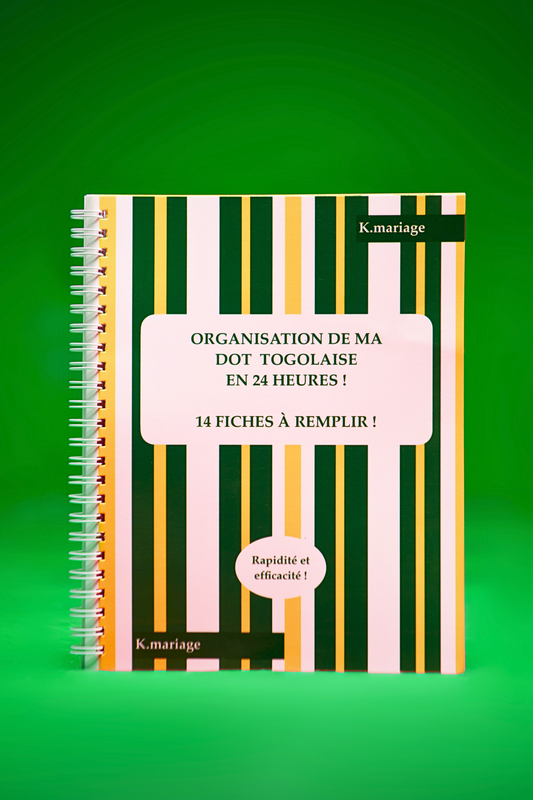 Togo/Organisation de ma dot Togolaise en 24 heures !
