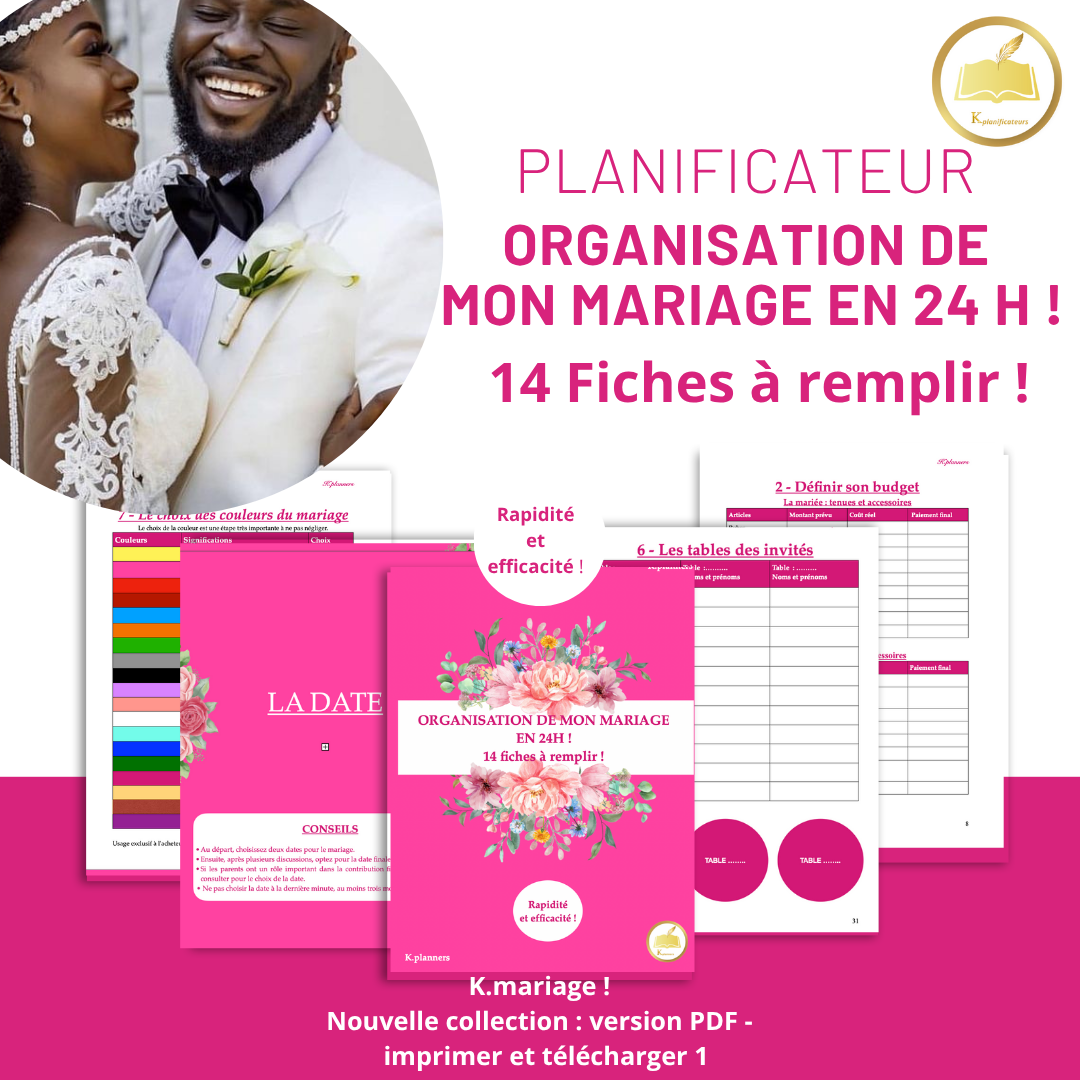 Organisation de mon mariage civil en 24 heures !