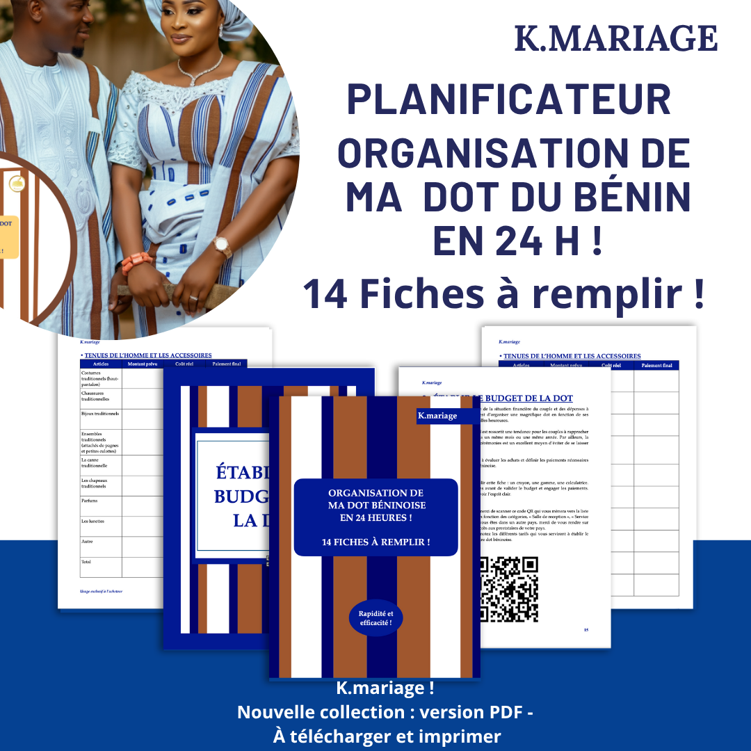 Bénin/ Organisation de ma dot Béninoise en 24 heures !