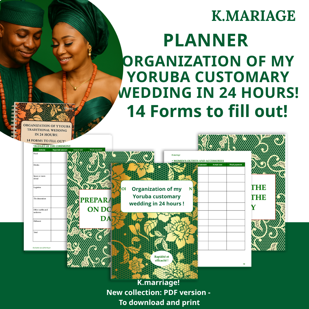 Nigeria/ Organisation de ma dot du Nigeria en 24 heures ! Yoruba