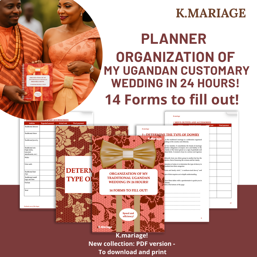 Ouganda / Organisation de mon mariage Ougandais en 24 heures !
